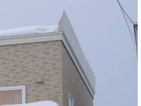 雪庇防止装置