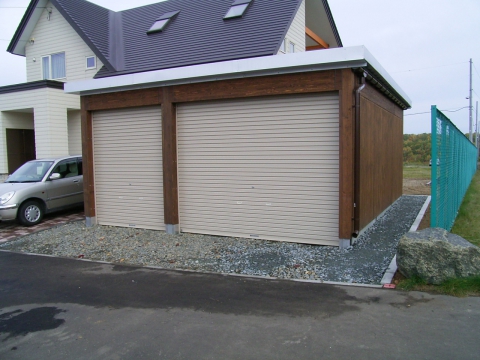 木製カーポート