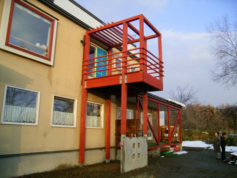 木製カーポート