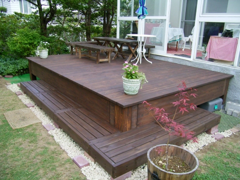 木製カーポート