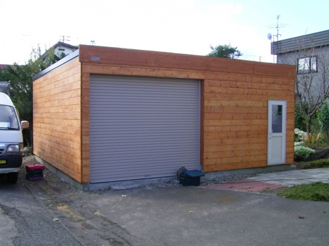 木製カーポート