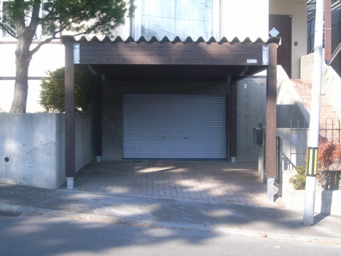 木製カーポート