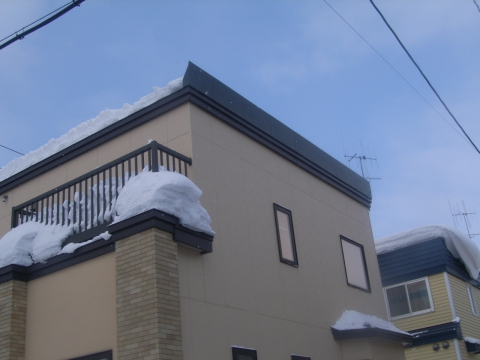 雪庇防止装置